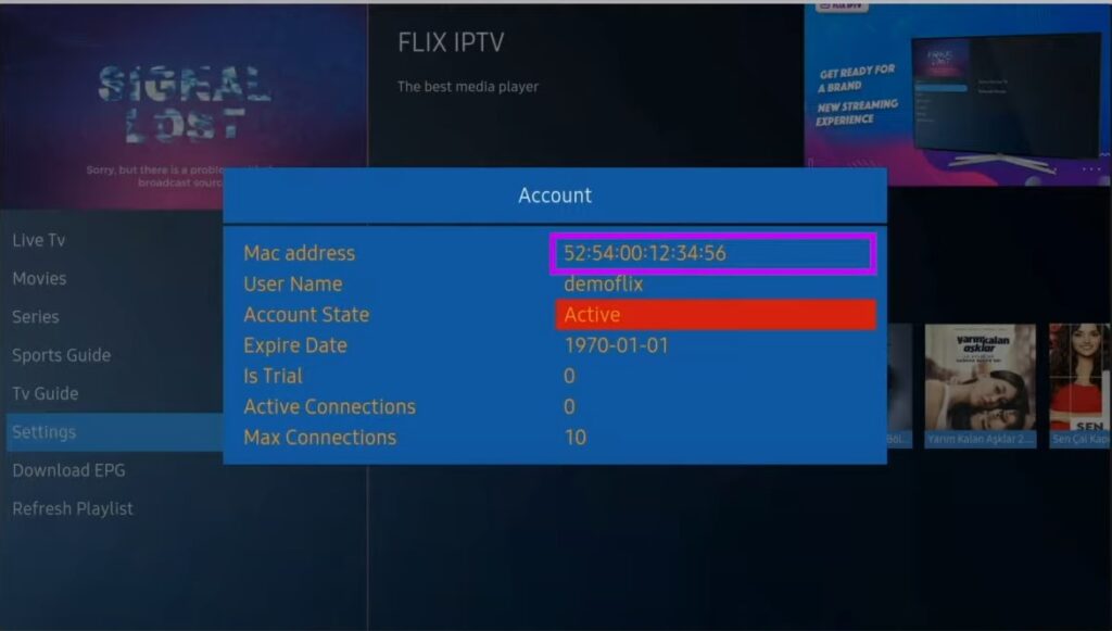 activer Flix IPTV